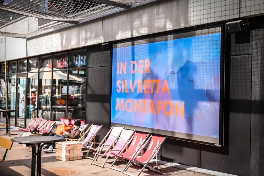 Litex AG: Silvretta Park Montafon: Outdoor LED-Screen